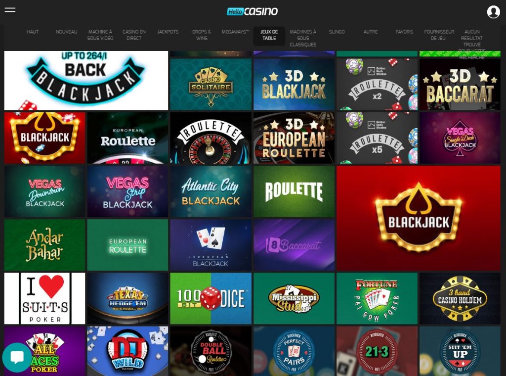 Playzee Casino Desktop Aperçu 1