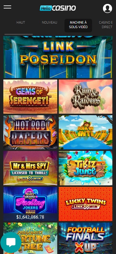 Playzee Casino Mobile aperçu 2