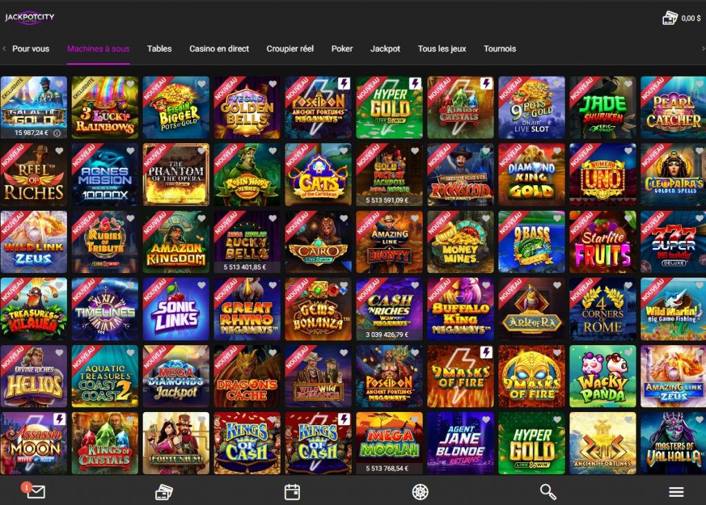 Aperçu 1 de JackpotCity Casino Desktop