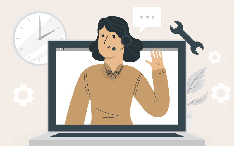 Faites appel au service d'assistance des clients