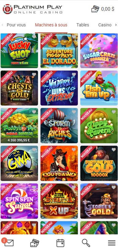 Aperçu 2 du Mobile de Platinum Play