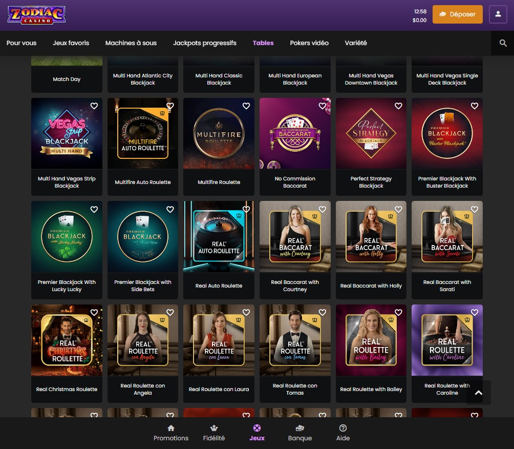 Vue d'ensemble 2 du bureau Zodiac Casino