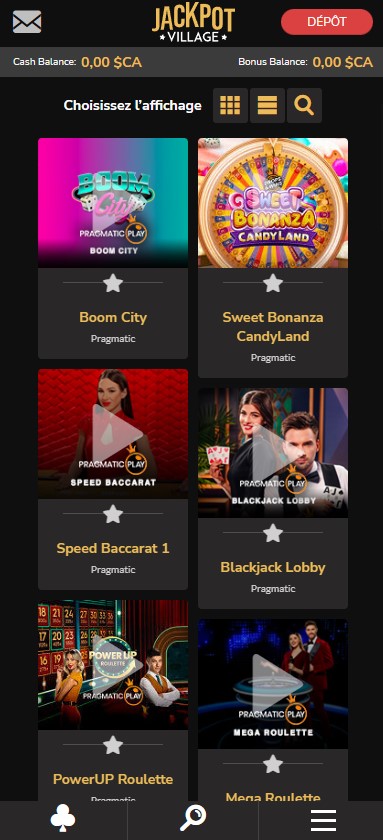 Meilleurs casinos mobile aperçu 2
