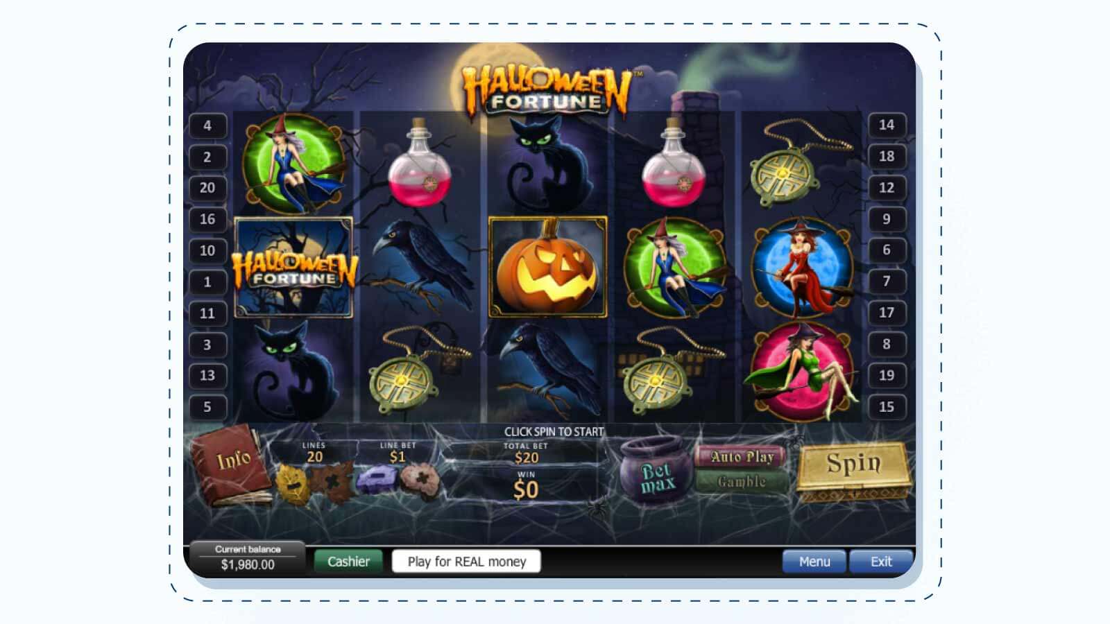 Fortune d'Halloween