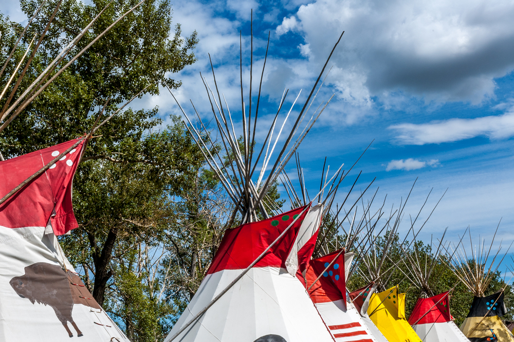 Teepees des Premières Nations