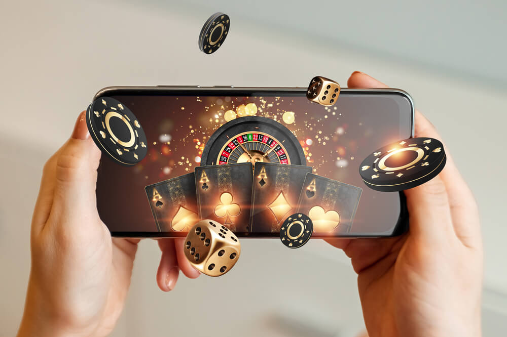 images de casino sur smartphone