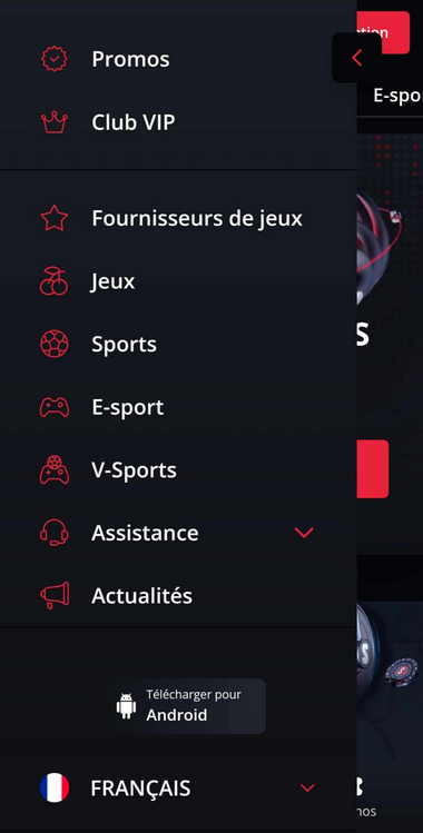 Aperçu 2 de Starda Casino sur Mobile