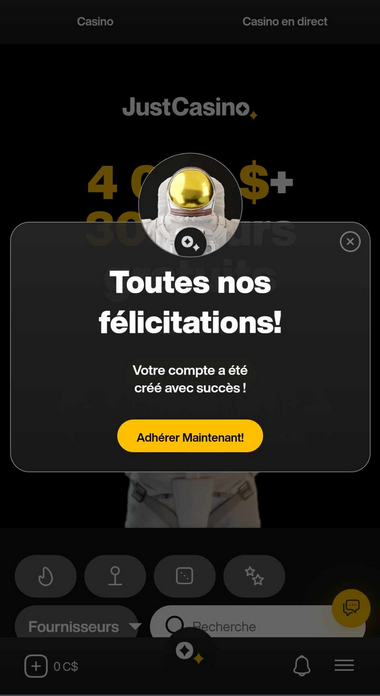 L'apparence et l'atmosphère de Just Casino dévoilées