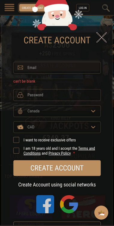 New members at King Billy Casino can easily snap up 50 free spins with no deposit required, applicable to the Wild Tiger slot.