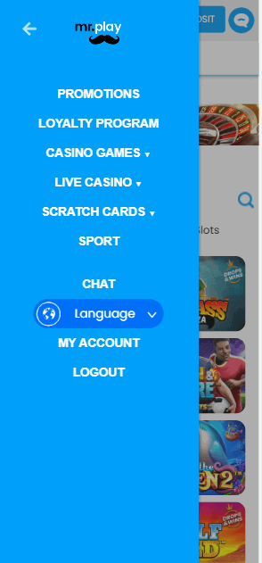 Mr.Play Casino Mobile Preview 2