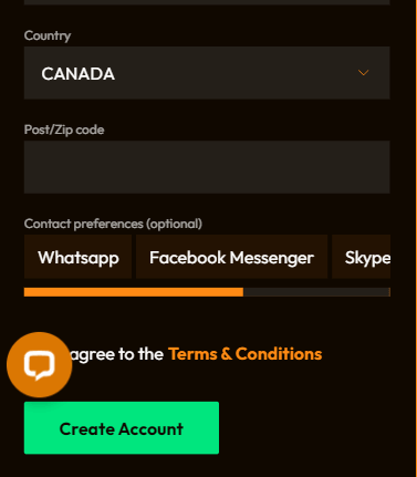 Image 3 of Emu Casino Registration Process