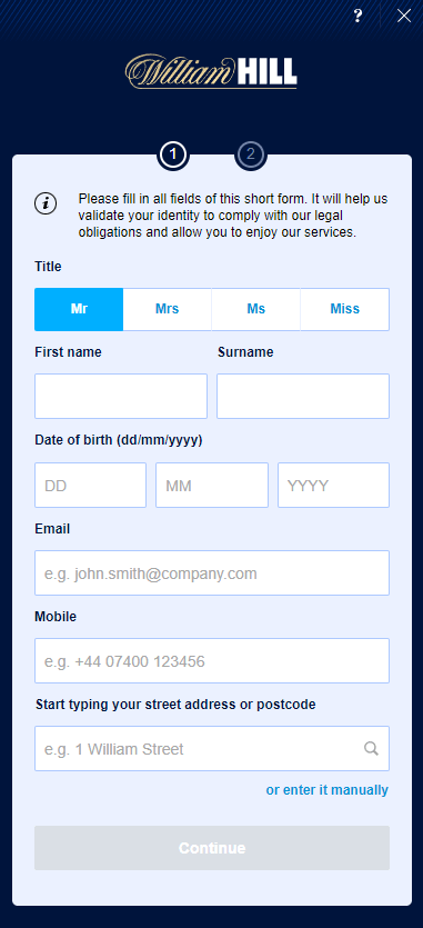 When accessing the William Hill site, you'll find a straightforward design prioritizing easy navigation rather than elaborate aesthetics, making it simple to use during our review process.