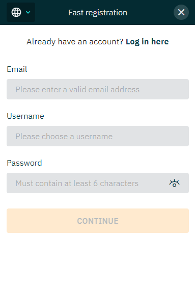 To draft a detailed Arcanebet Casino review, one must undergo the registration process, providing basic personal and contact information.