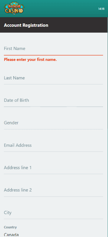An illustrative guide showcasing the registration process at Nostalgia Casino, visualized in two parts.