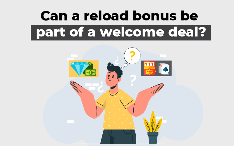 Reload offers are ongoing incentives given upon subsequent deposits.