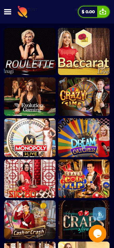 CosmicSlot Casino Mobile Preview 1