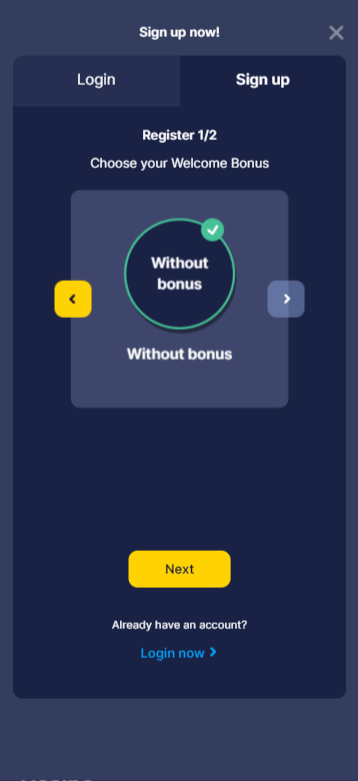 BetCoco Casino's Step-by-Step Account Registration - Part 1