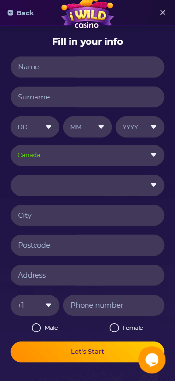For players at iWild Casino, visual and performance elements of the website are crucial, affecting their game enjoyment. The home page is sleekly designed with a purple and gold scheme and neatly categorized sections.