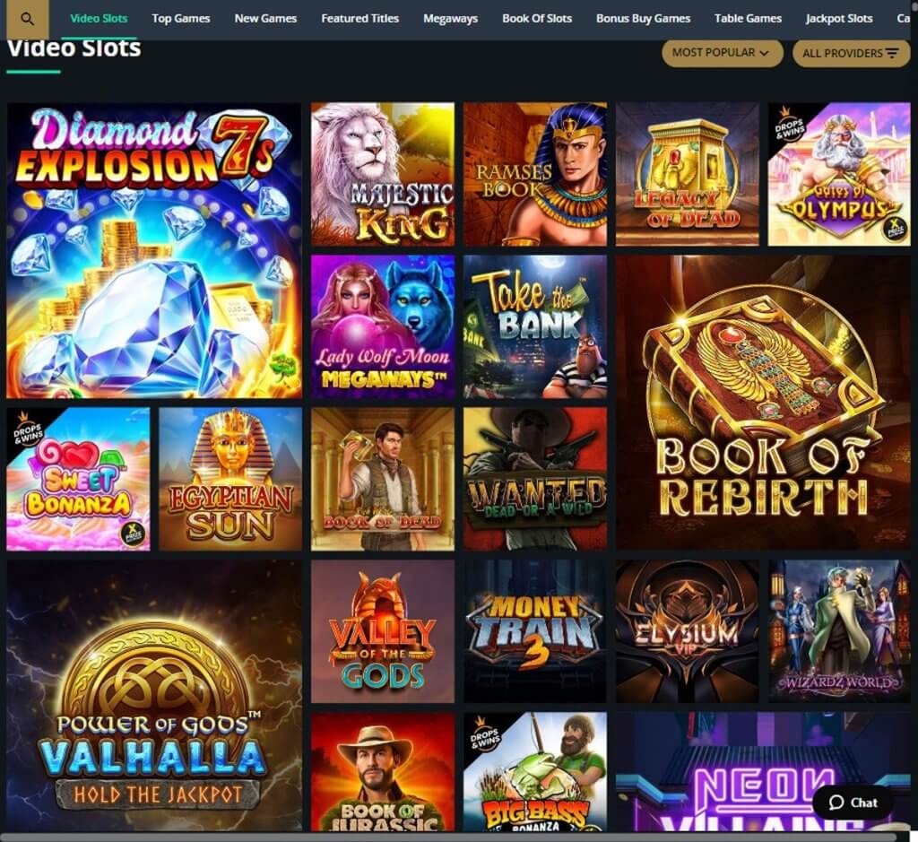 Desktop View of RoyalistPlay Casino Preview 2