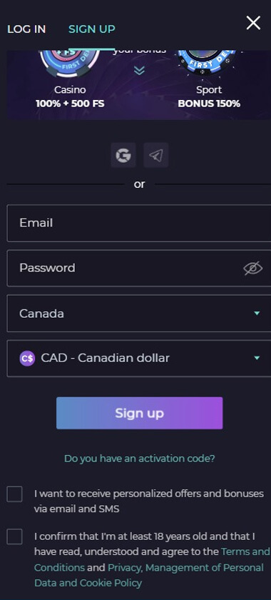 {15} Image showing the steps for registering at Neosurf casinos, version 1.