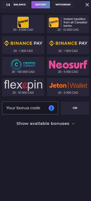 Neosurf Casinos Mobile Preview 3 Neosurf Casinos Mobile Preview 3