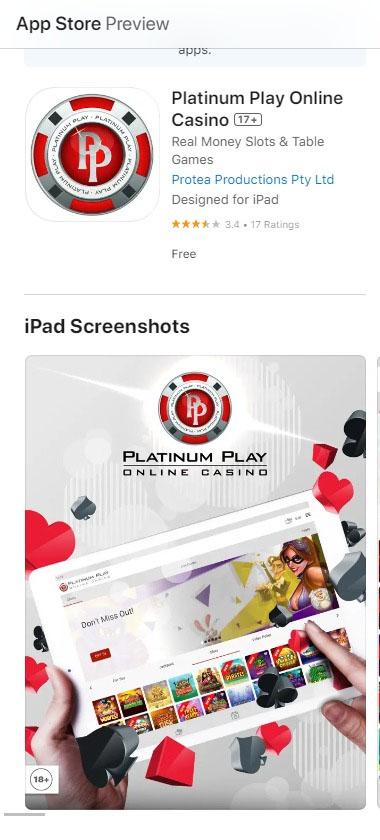Предварительный просмотр приложения Platinum Play 1