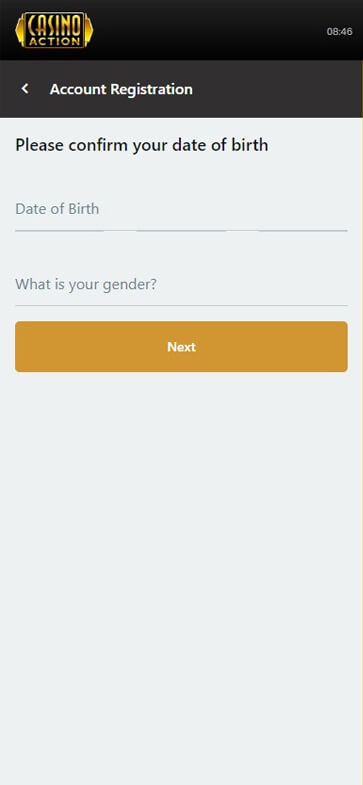 Casino Action Registration Steps - Image 4