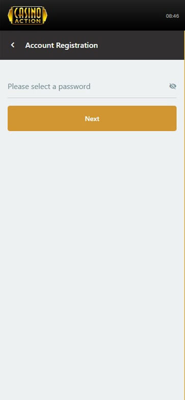 Casino Action Registration Steps - Image 3