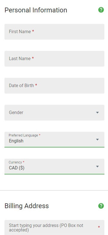 Select a username according to guidelines provided during sign-up.