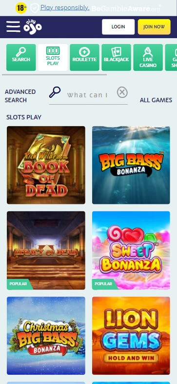 ecoPayz Casinos Mobile Preview 1 ecoPayz Casinos Mobile Preview 1