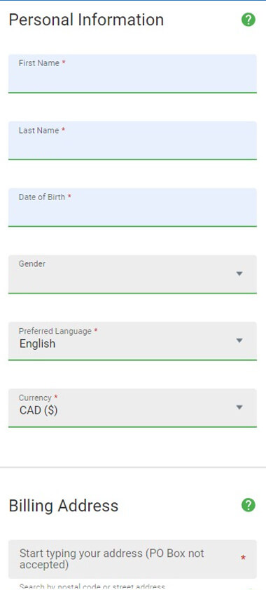 Visual Guide to the Ruby Fortune Casino Registration Process Image 3