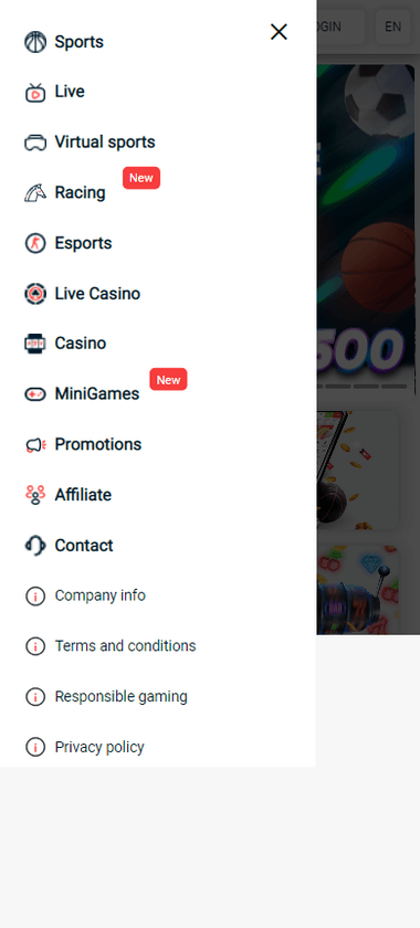Rolletto Casino Mobile Preview 1