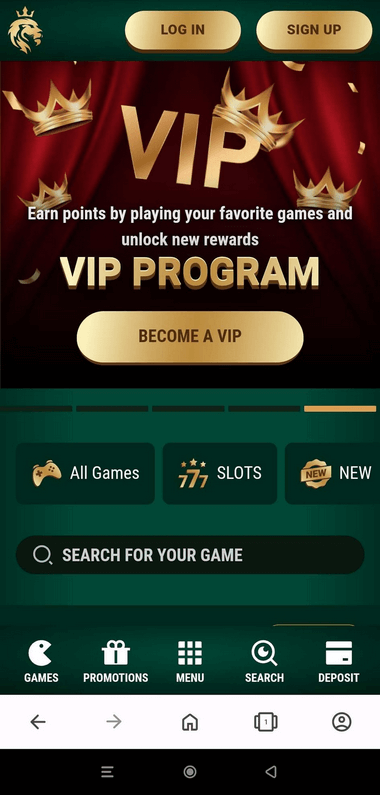 Richard Casino App Preview 1