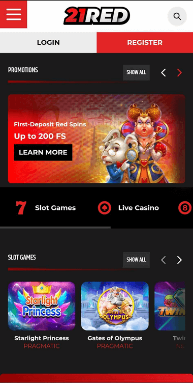 21RED Mobile Preview 1