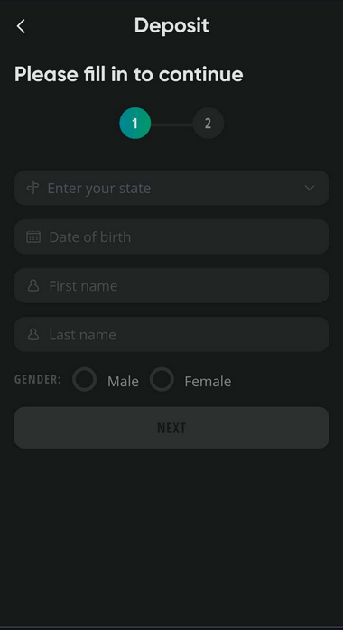 You can get started at Drip Casino by using our link and clicking the green 'Sign Up' button for a quick registration.