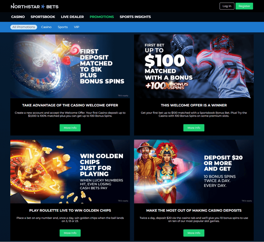 Globally, enthusiasts ranging from casino and sports fans to esports warriors are shifting to mobile platforms, embracing gaming from any location at any time. Consequently, NorthStar Bets has introduced a dependable mobile-optimized website for Android and iOS users. This intuitive interface retains the same features, incentives, and game variety as its desktop counterpart.