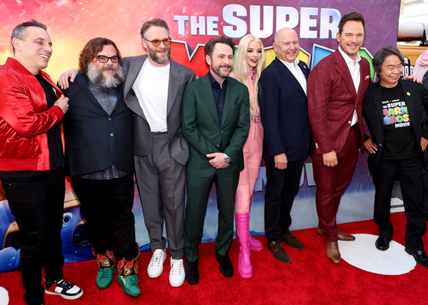 The renowned cast of The Super Mario Bros. Movie came together for a special screening event.