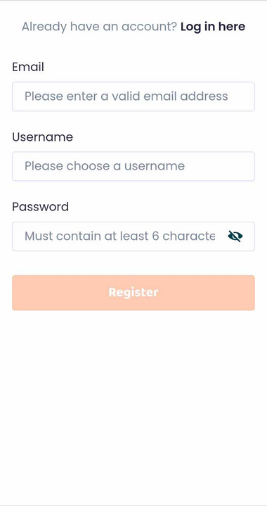 Navigate through the CasinoVibes Registration Process with Visual Aids: Image 2