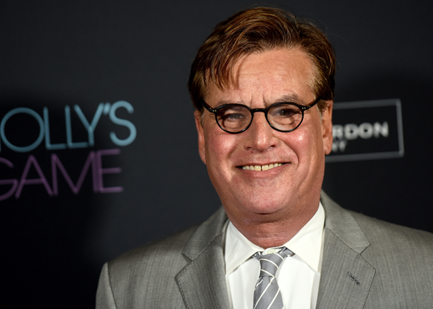 Aaron Sorkin at the UK premiere of Molly's Game