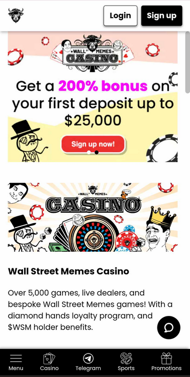 WSM Casino Mobile Preview 2