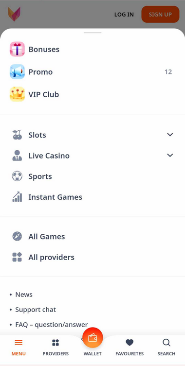 Tether Casinos Mobile Preview 1