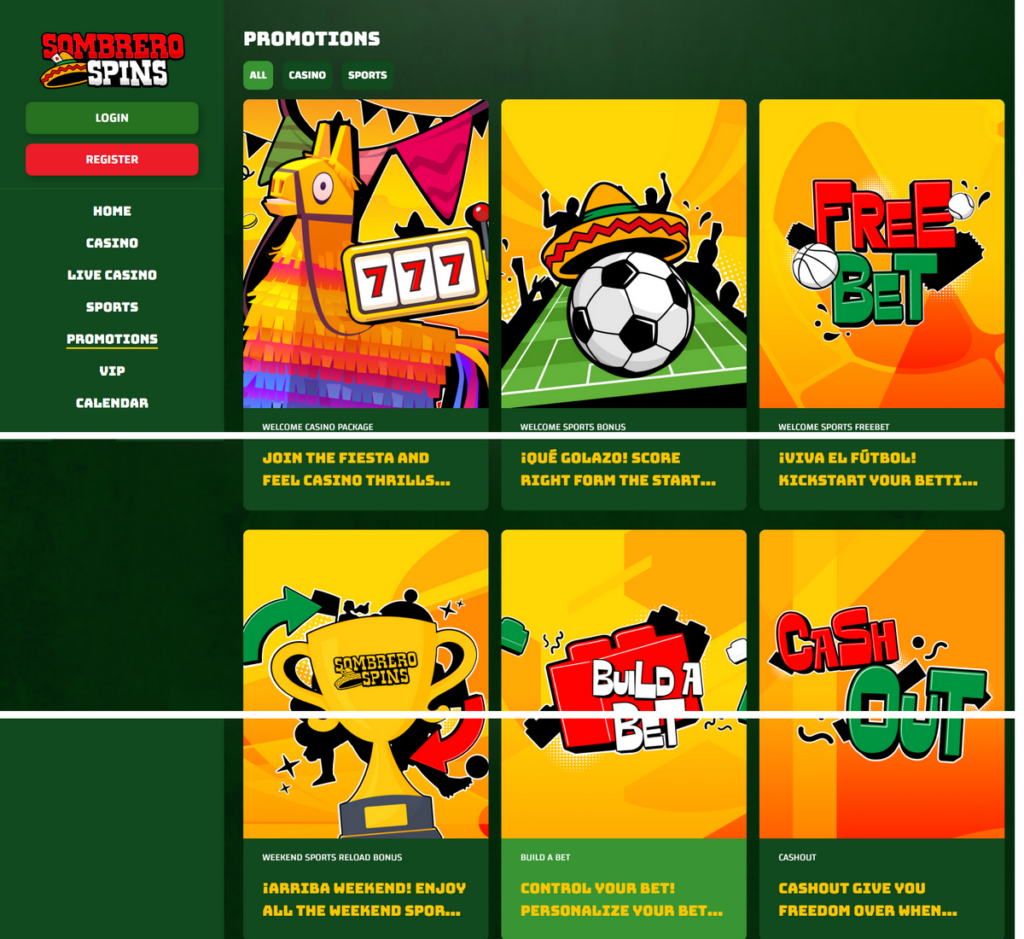 Discover the Bonus Codes and Deals from Sombrero Spins Casino, Along with an Expert Evaluation