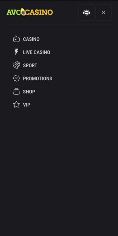 Avocasino Mobile Preview 1