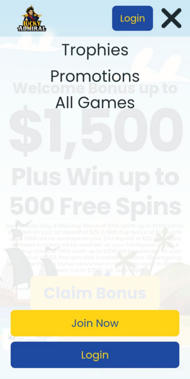 Highlighting the highest RTP slots at Lucky Admiral Casino.